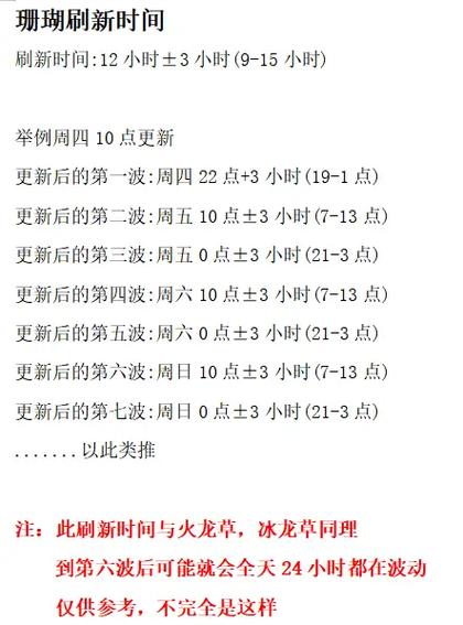 创造与魔法夕阳花多久刷新一次
