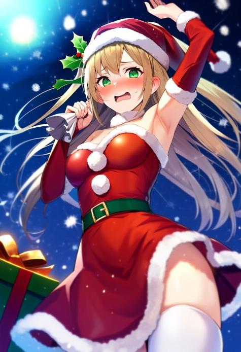 圣诞美少女