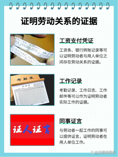 无劳动合同怎么证明存在劳动关系
