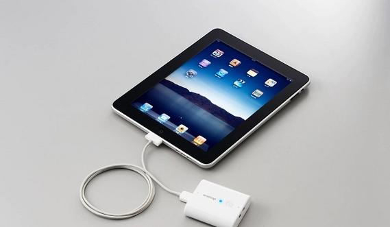 充电宝充ipad显示不在充电