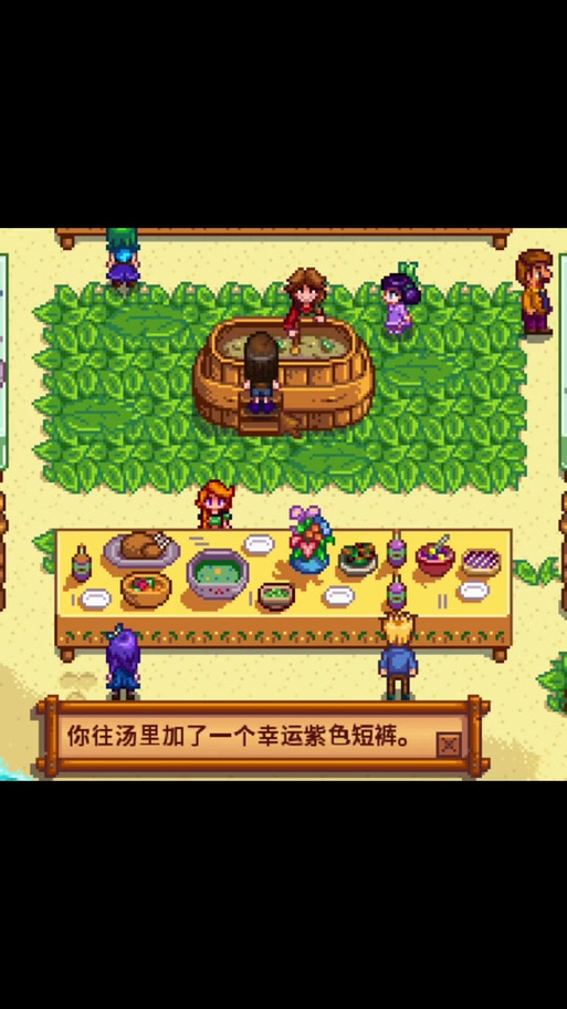 星露谷夏威夷宴会放几个