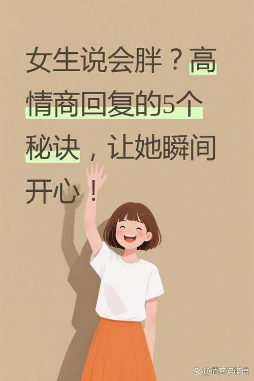 女生说长胖了高情商回复