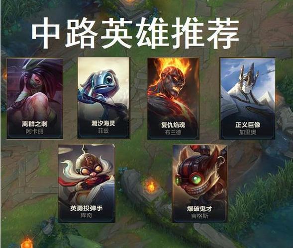 英雄联盟手游强力英雄推荐