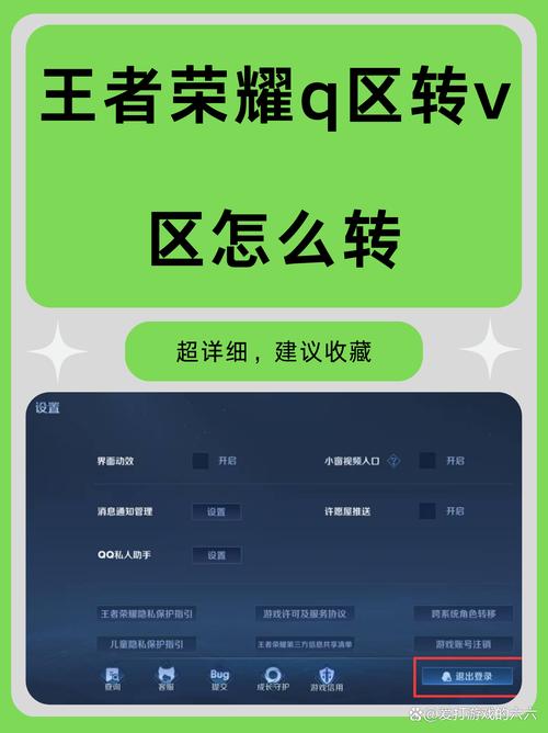 王者荣耀q区能不能转到v区