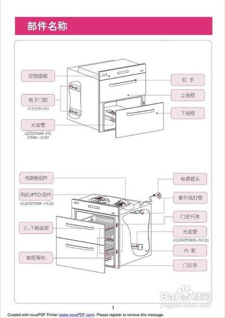老板消毒柜解锁是哪一个按键