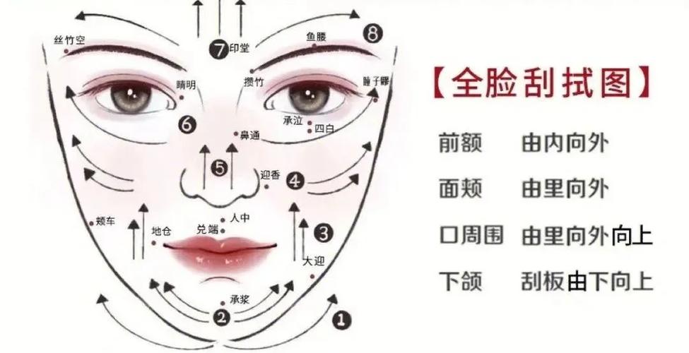 美容24步面部手法教程