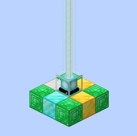 我的世界信标光柱