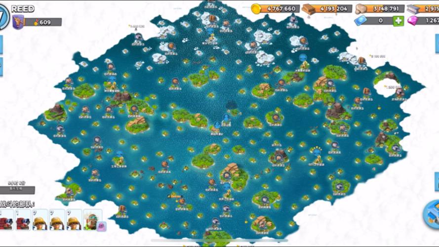 海岛奇兵地图有多少格