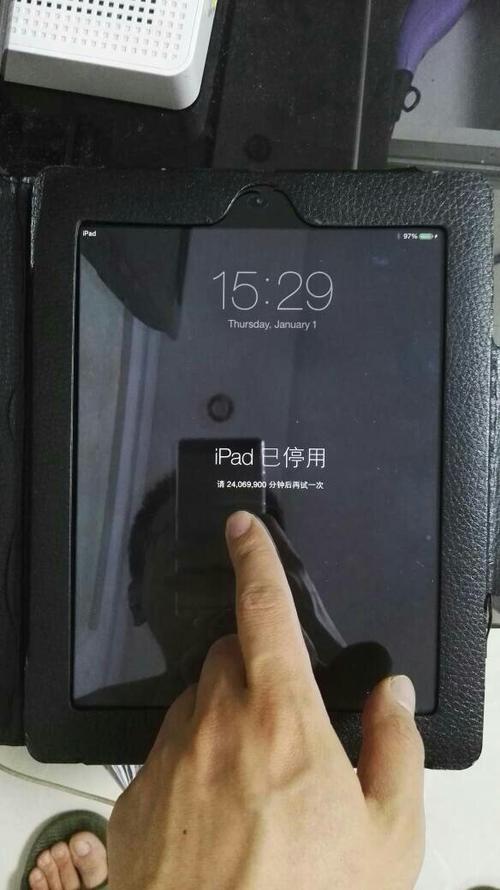 ipad已停用,请一个小时再试