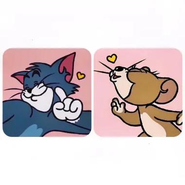 猫和老鼠情侣头像高清