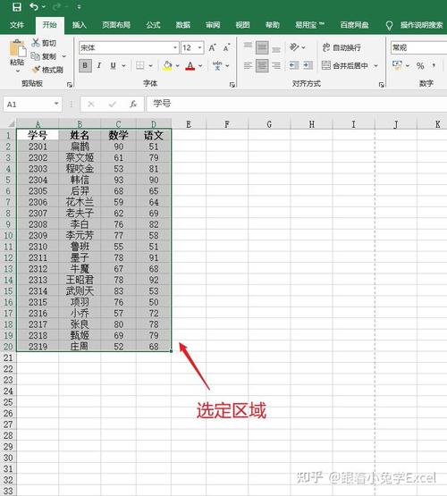 excel只显示选定区域