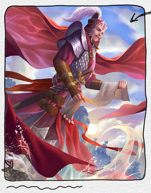 三国杀李严图片