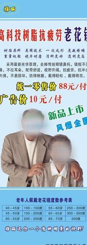 老花镜海报图片大全