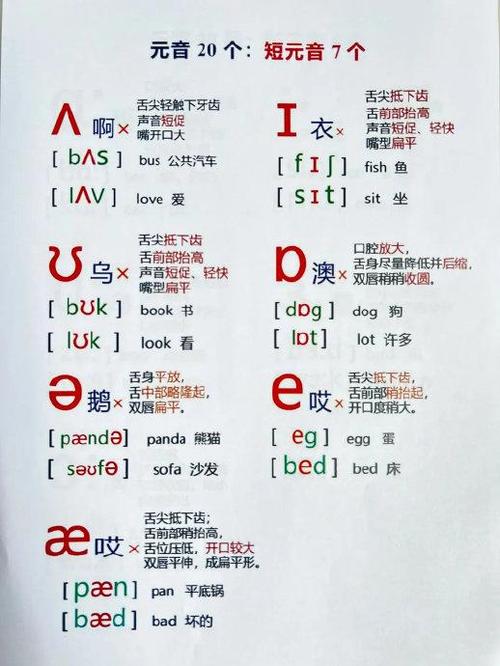 国际音标读法可点读截图3