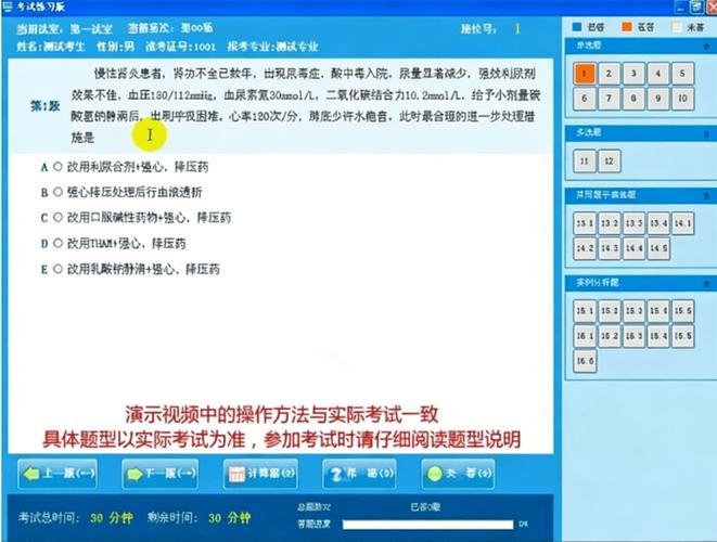 中国卫生人才网人机对话模拟考试题截图2