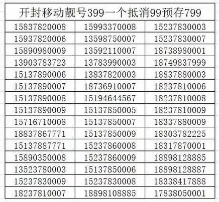 移动老号码加入副号