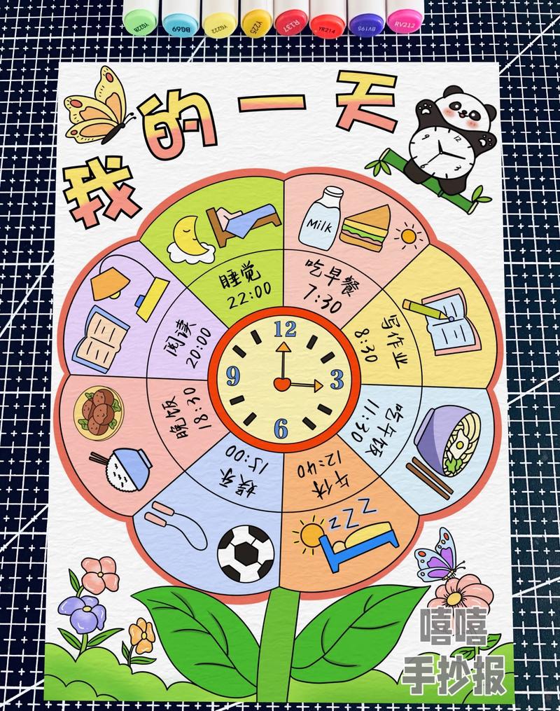 美好的一天怎么画简单又漂亮