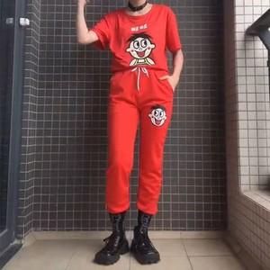 红色旺旺衣服