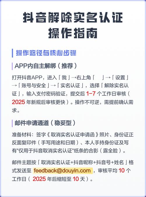 抖音实名认证了还能解除吗截图2