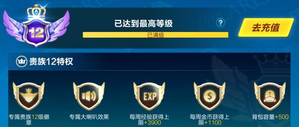 qq飞车手游不显示贵族