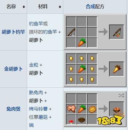 我的世界萝卜种子从哪得到