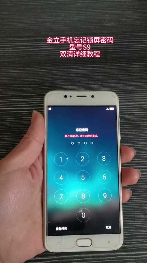 锤子手机忘记密码强制恢复方法