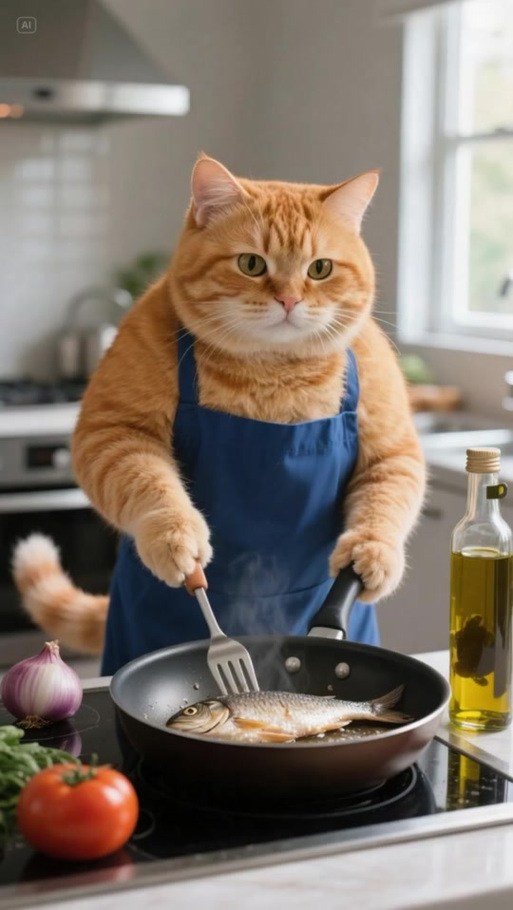 胖橘猫做饭全集