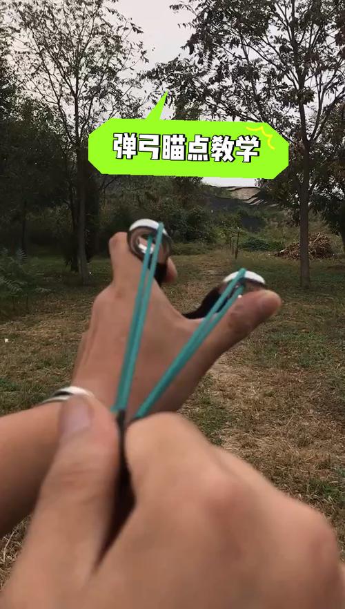弹弓竖握瞄点教学视频