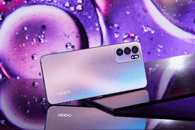 opporeno15紫色星光蝴蝶版