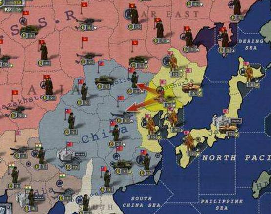世界征服者1939之前地图