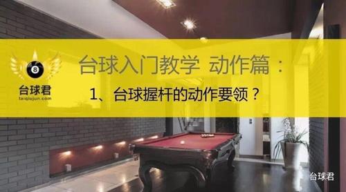 台球杆法教学视频截图2