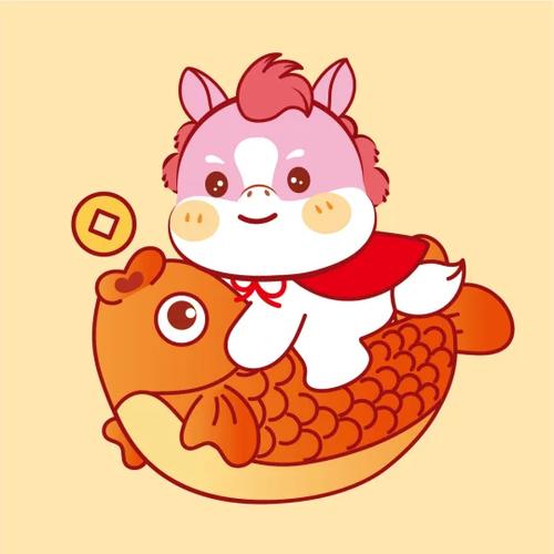 可爱小马头像