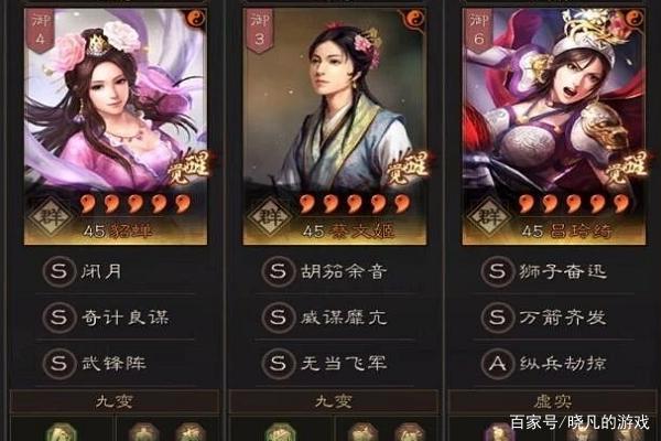 三国志战略版 吕玲绮最强搭配