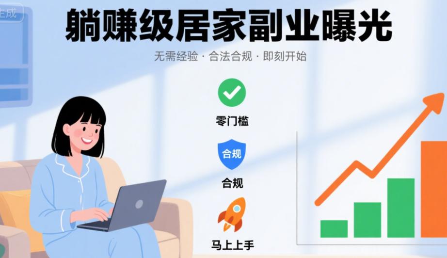 掌上兼职在家躺赚是真的么