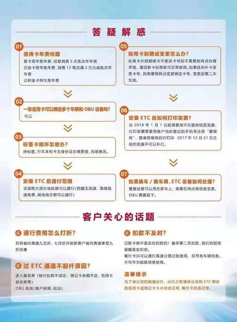 信用卡绑的etc怎么取消