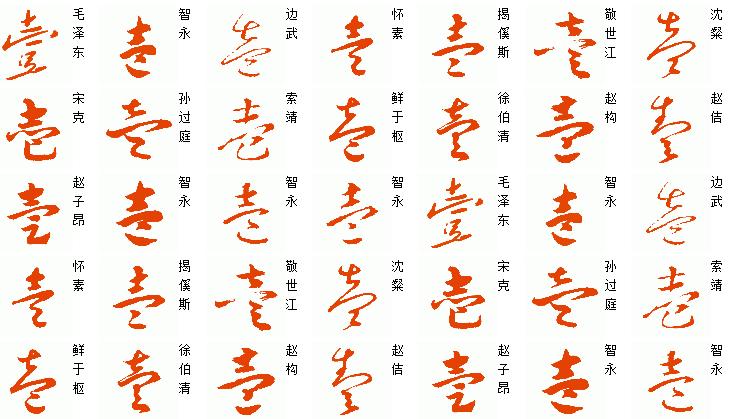 壹字草书怎么写好看