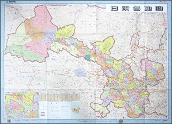 甘肃省地图全图可放大