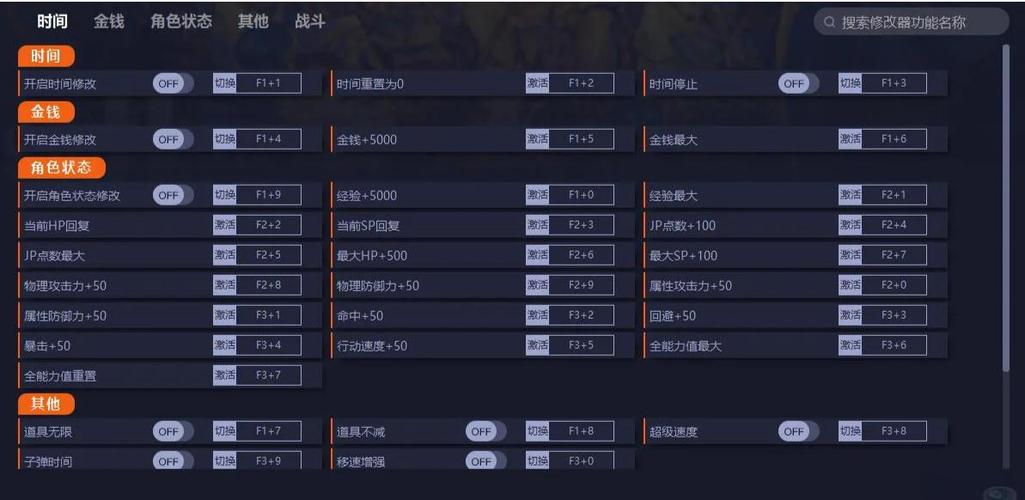 RPG游戏修改器