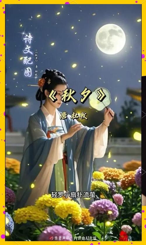 秋夕第一句在全诗中的作用是什么