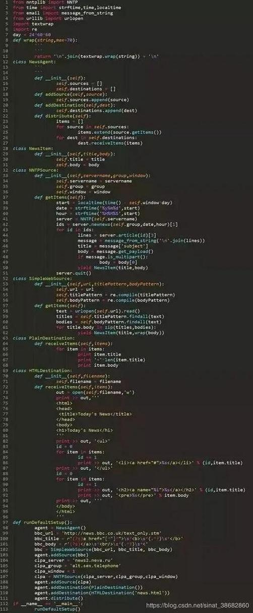 python代码例子