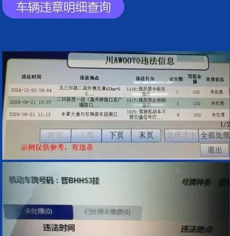 违规记录
