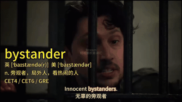 旁观者的英文