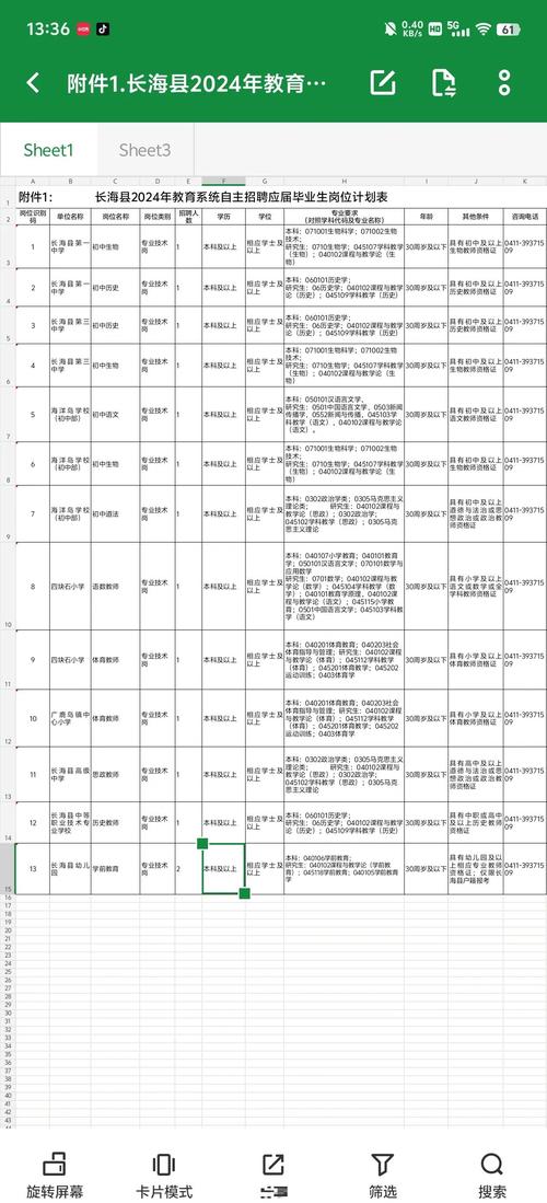 辽宁教师编招聘公告