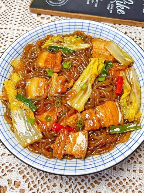 白菜炖粉条的家常做法