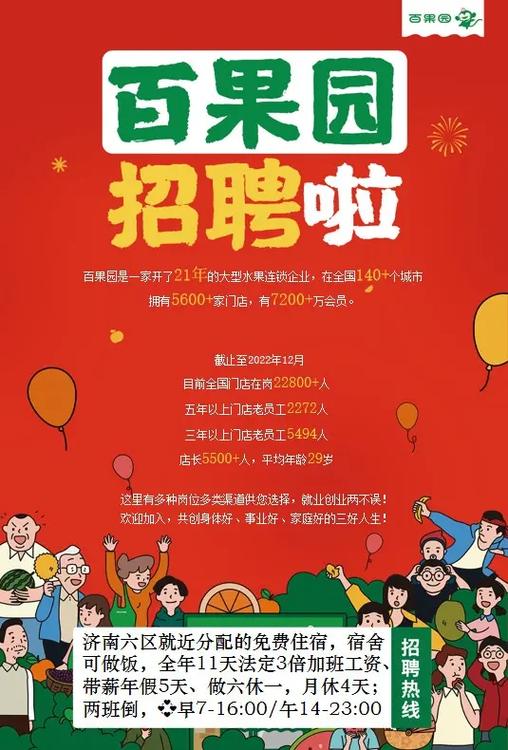 百果园招聘信息