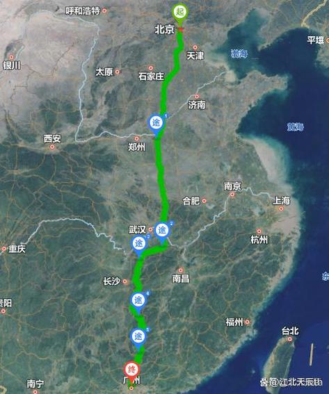 中国国道地图