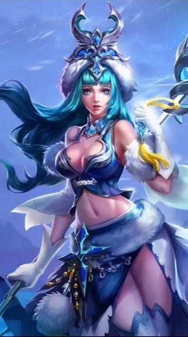 王者女英雄以前的旧海报