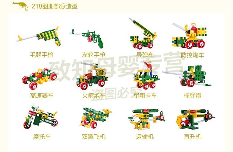 积木玩具的组装方法