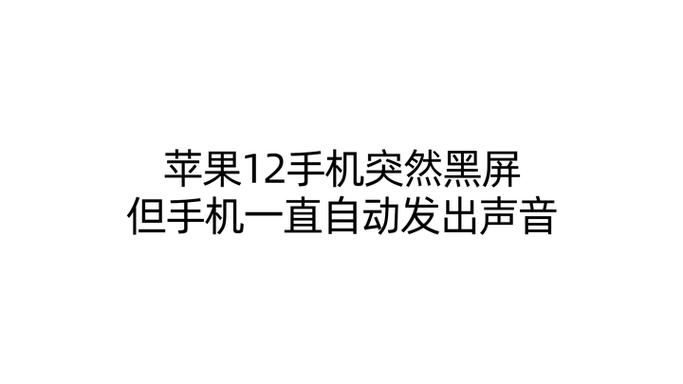 苹果充电为什么突然黑屏了呢截图3
