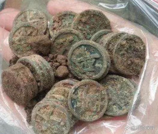 自己地里挖出来的古董